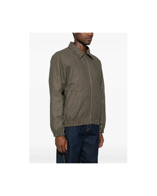 Giacche Marrone Blu-Uomo di A.P.C. in Green da Uomo