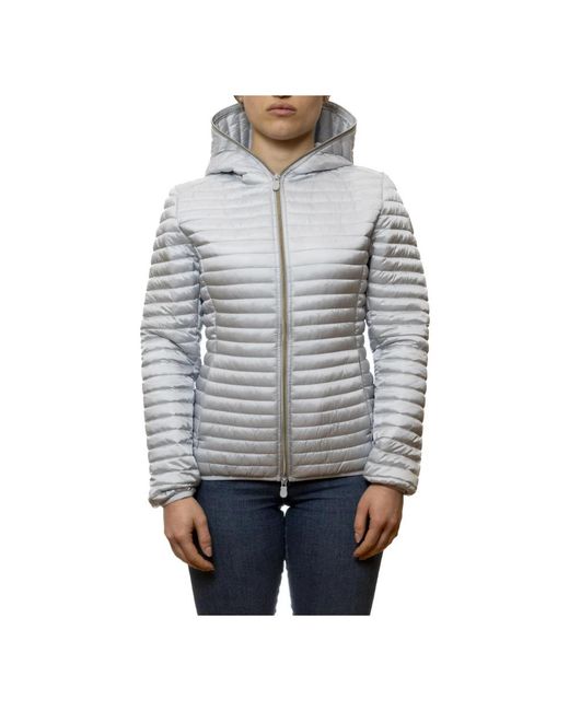 Save The Duck Gray Winter Jackets
