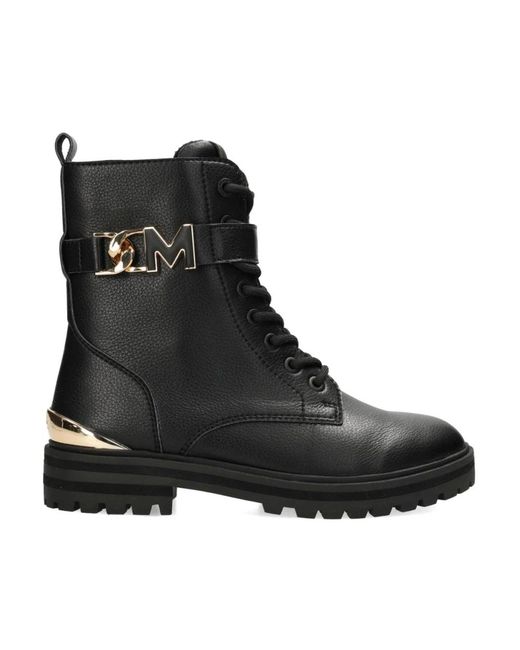 Mexx Black Lace-Up Boots