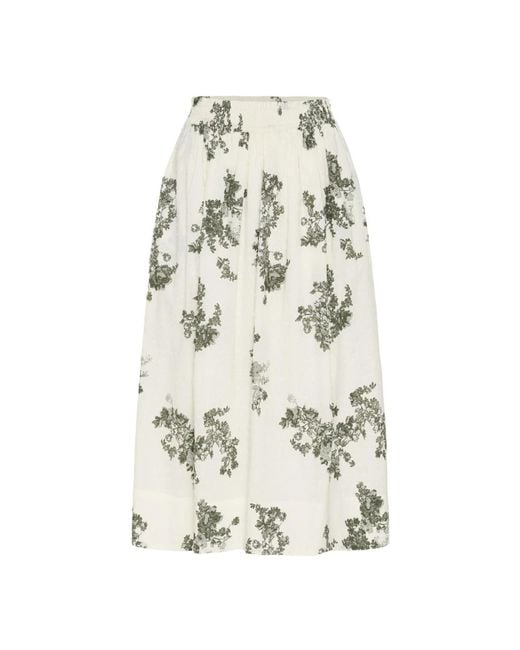Part Two Natural Midi Skirts