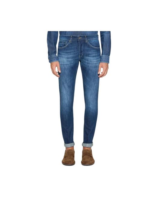 Dondup Blue Skinny Fit Jeans for men