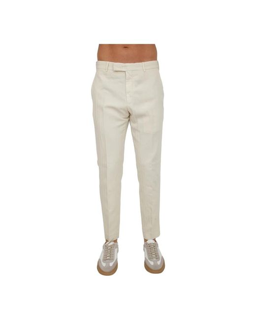 PT Torino Natural Slim-Fit Trousers for men