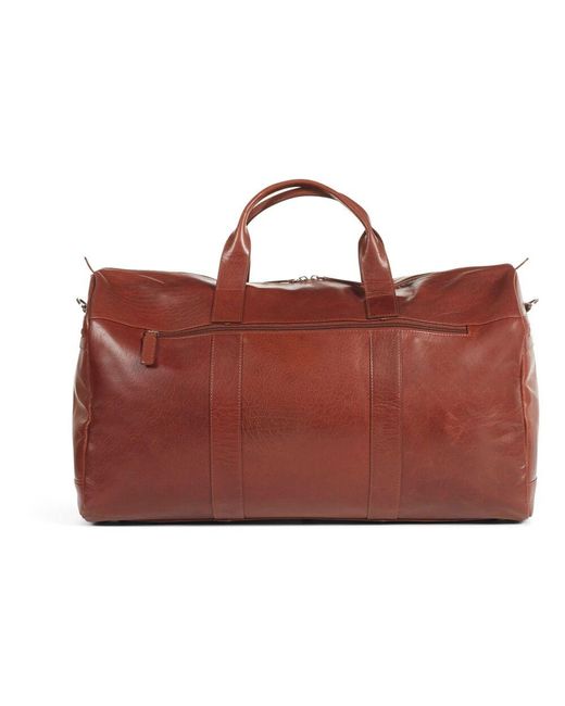 Howard London Weekend Bag Connor in Red für Herren