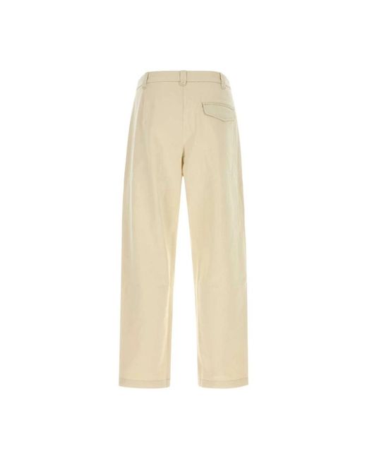 A.P.C. Natural Wide Trousers for men