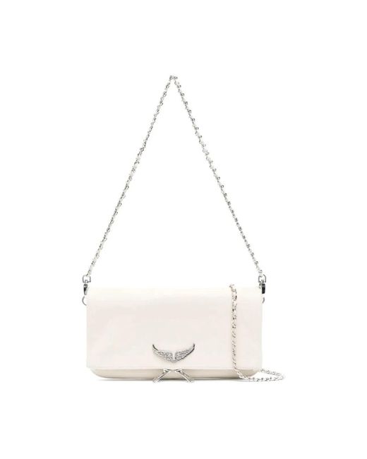 Shoulder Bags Zadig & Voltaire de color Natural