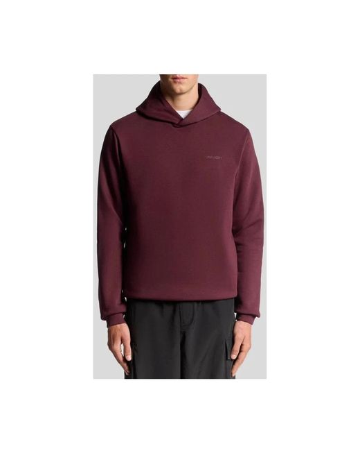 Lyle & Scott Purple Hoodies for men
