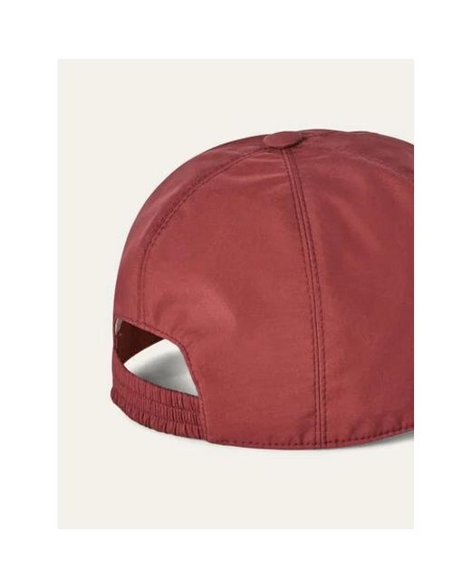 Loro Piana Red Caps for men