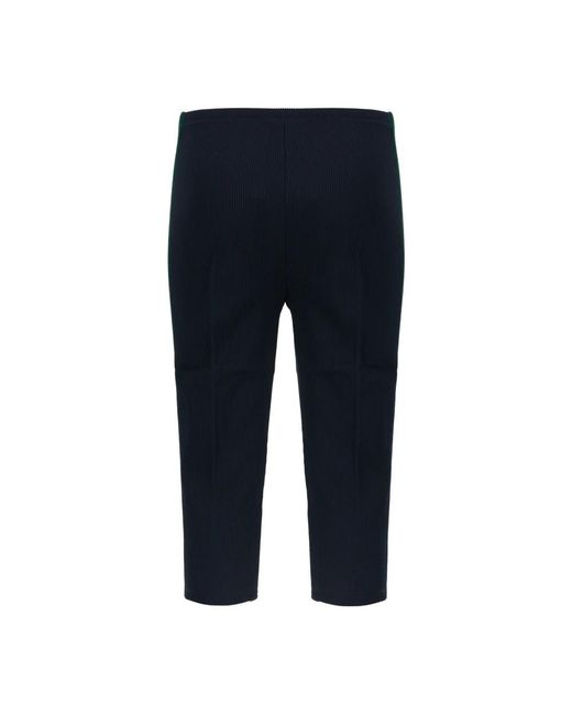 Gucci Blue Cropped Trousers