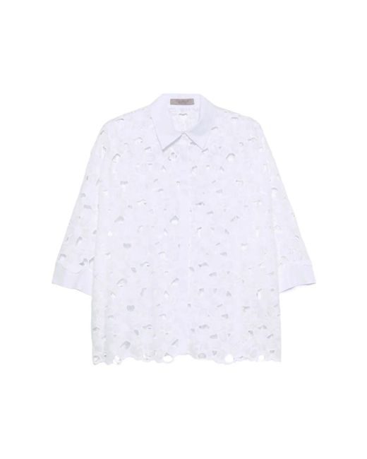 D.exterior White Shirts