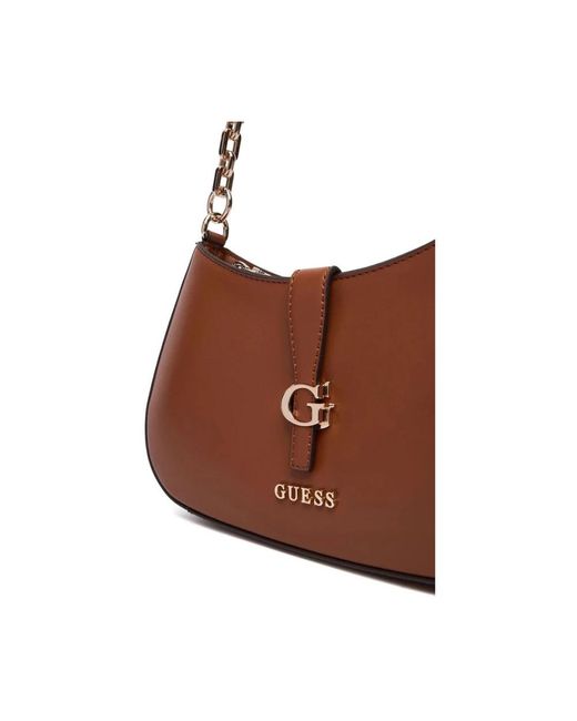 Guess Brown Shoulder Bags