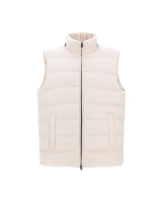 Herno Natural Vests for men