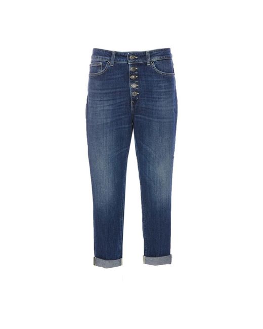 Dondup Blue Cropped Jeans