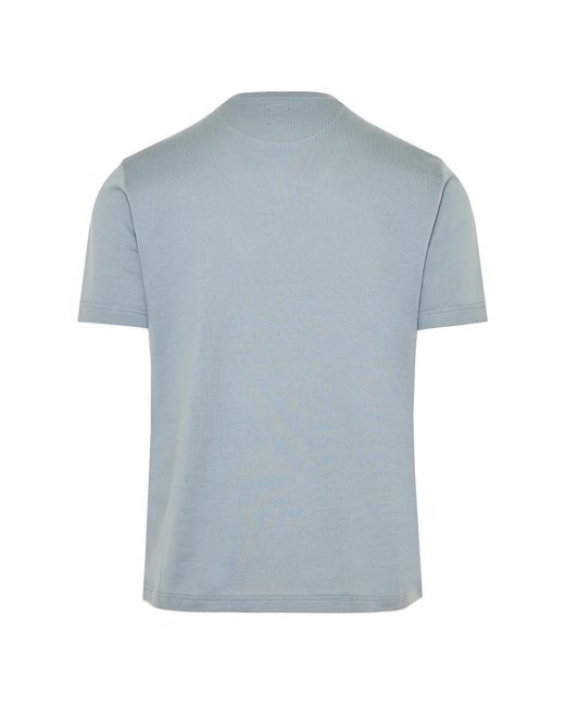 T-Shirts Eleventy de hombre de color Blue
