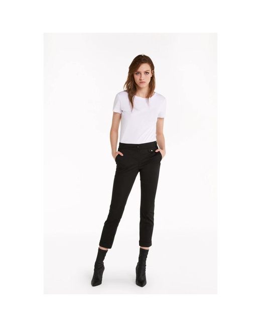 Patrizia Pepe Black Chinos hose art. cp0674a23