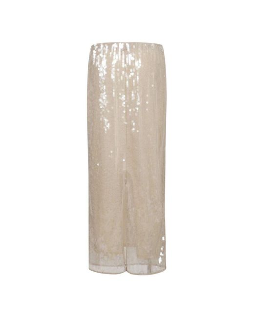 Midi Skirts Staud en coloris Natural