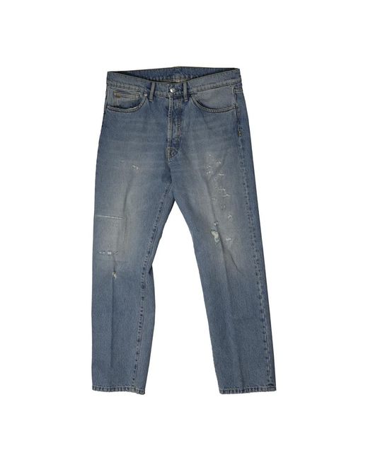 Nine:inthe:morning Straight jeans in Blue für Herren
