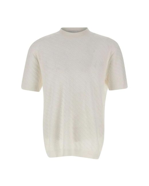 Paolo Pecora White T-Shirts for men