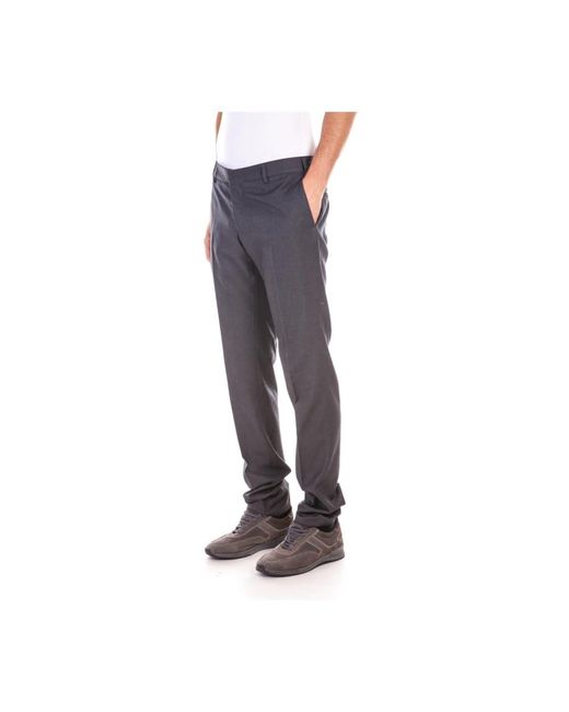 Daniele Alessandrini Gray Suit Trousers for men