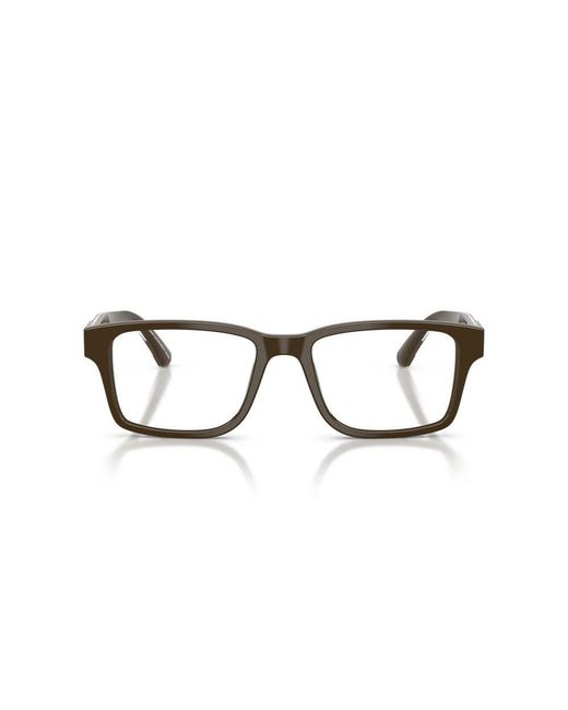 Emporio Armani Brown Glasses