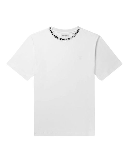 Daily Paper Klassisches t-shirt in White für Herren
