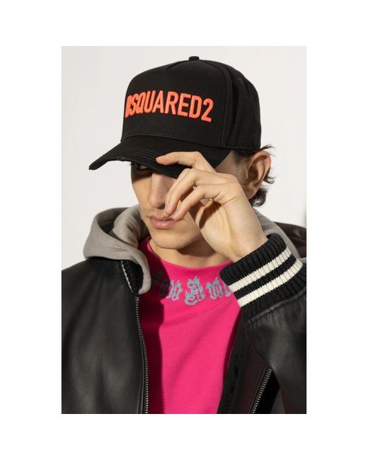 Caps di DSquared² in Red da Uomo