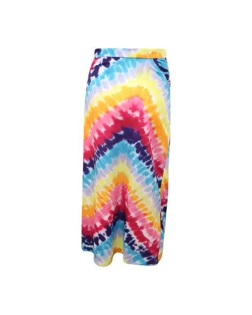 Midi Skirts KENZO de color Blue
