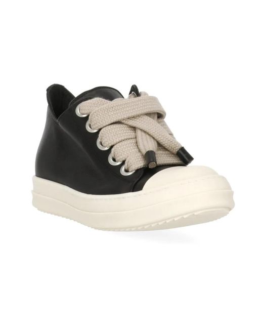 Rick Owens Black Sneakers