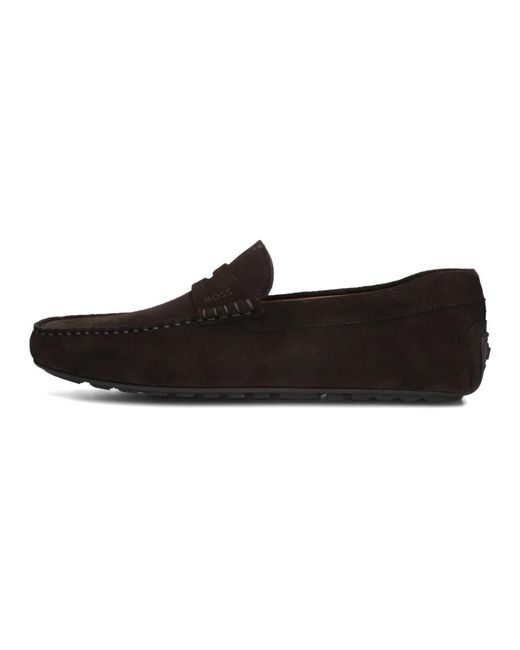 HUGO Black Loafers for men