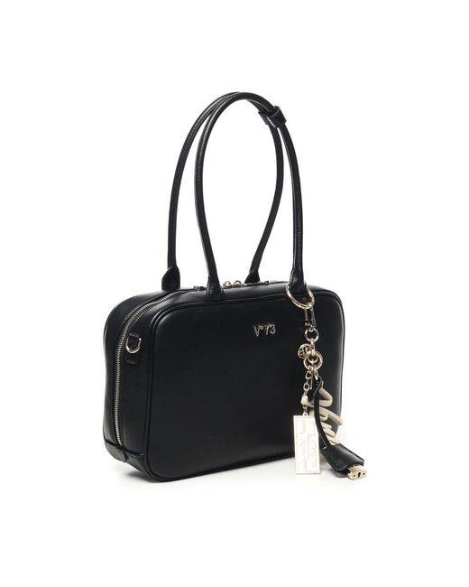V73 Zwarte Synthetische Tas in het Black