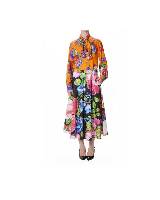 Moschino Blue Midi Skirts