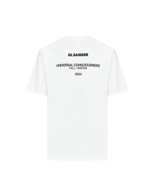 Jil Sander White T-Shirts for men