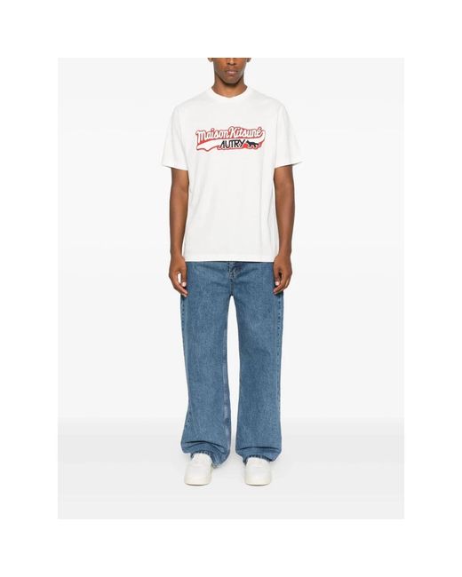 Autry White T-Shirts for men