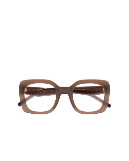 Kaleos Eyehunters Brown Glasses