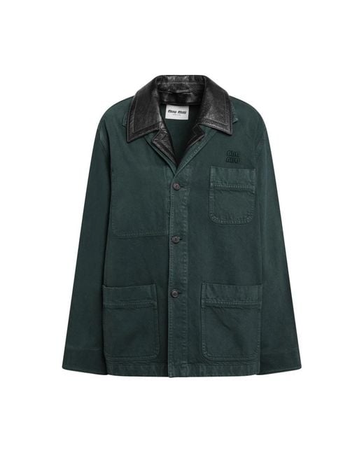 Miu Miu Green Jackets