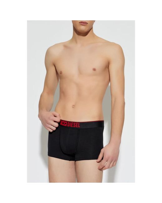 DIESEL Ondergoed ,Zwart ,Katoen Damien-Gft Drie-Pack Boxer Briefs in het Black voor heren