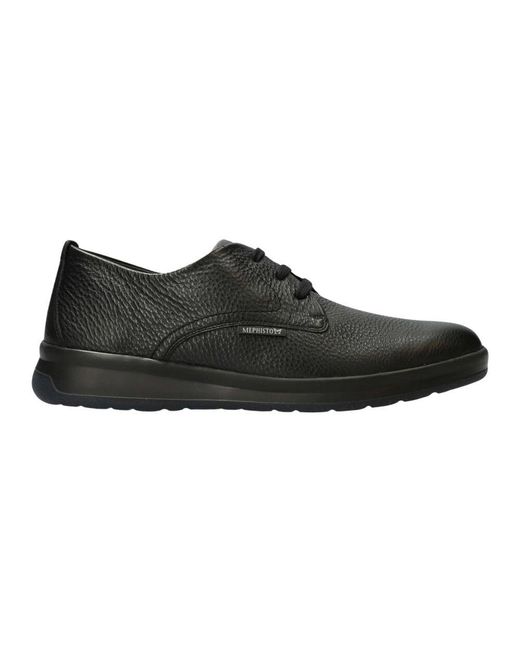 Mephisto Schnürschuh in Black für Herren