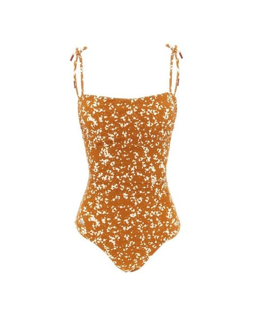 Kiton Brown Swimsuits