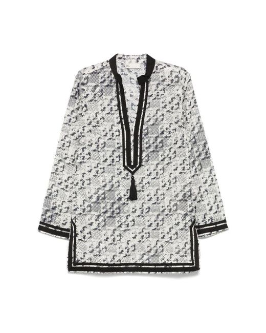 Tory Burch Black Tunics