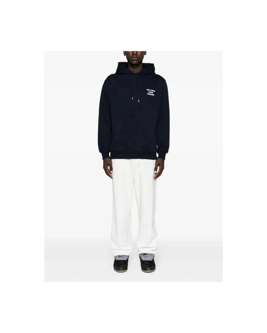 Drole de Monsieur Blue Hoodies for men