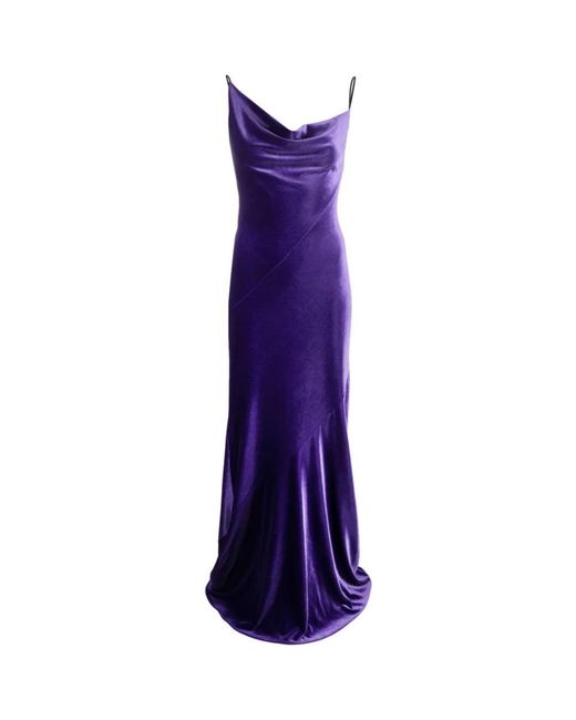 Philosophy Di Lorenzo Serafini Purple Party Dresses