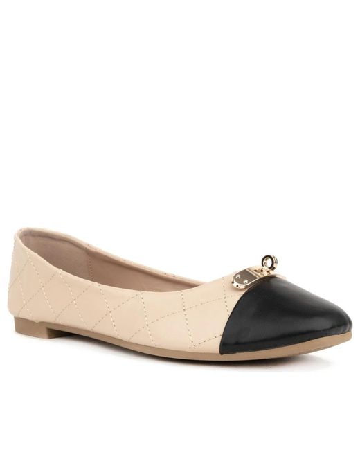 Stella York Natural Ballerina Shoes