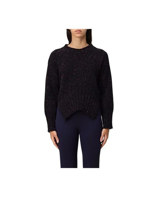 Liviana Conti Black Round-Neck Knitwear