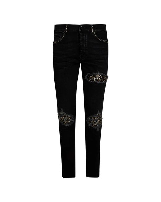 Amiri Black Skinny Fit Jeans for men