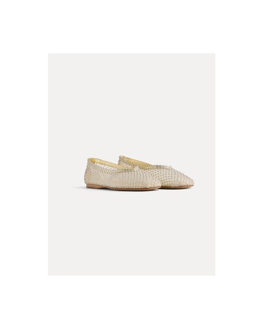 Forte_forte White Ballerina Shoes
