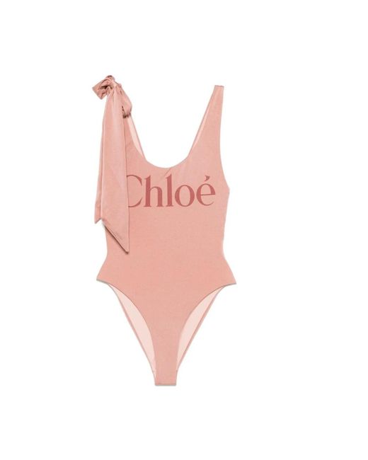 Chloé One-Piece in het Pink
