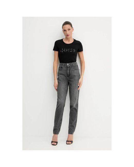 Guess Rechte Jeans in het Gray