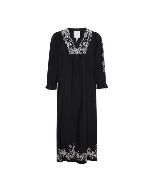 Part Two Black Midi Dresses