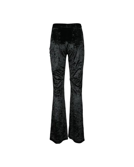 Wide Trousers Nineminutes en coloris Black