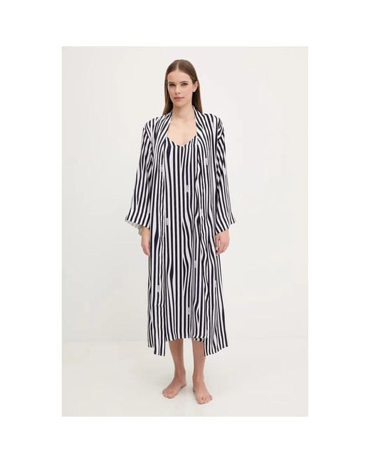 Midi Dresses DKNY de color Blue