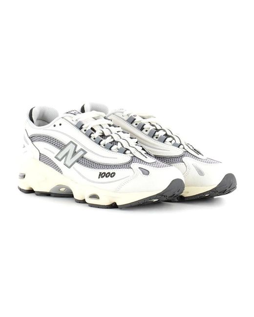 New Balance White Sneakers for men